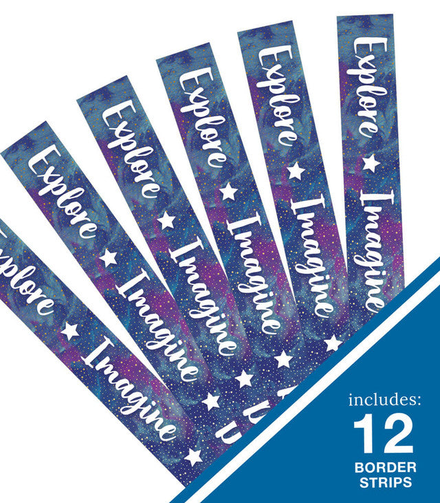 Galaxy Straight Bulletin Board Borders