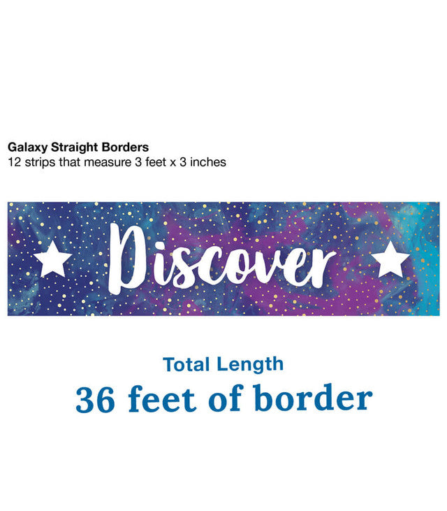 Galaxy Straight Bulletin Board Borders