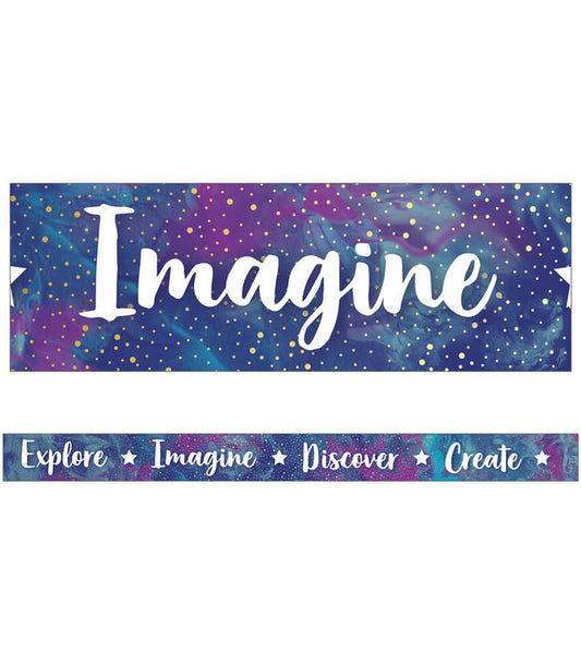 Galaxy Straight Bulletin Board Borders