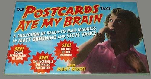 THE POSTCARDS THAT ATE MY BRAIN
