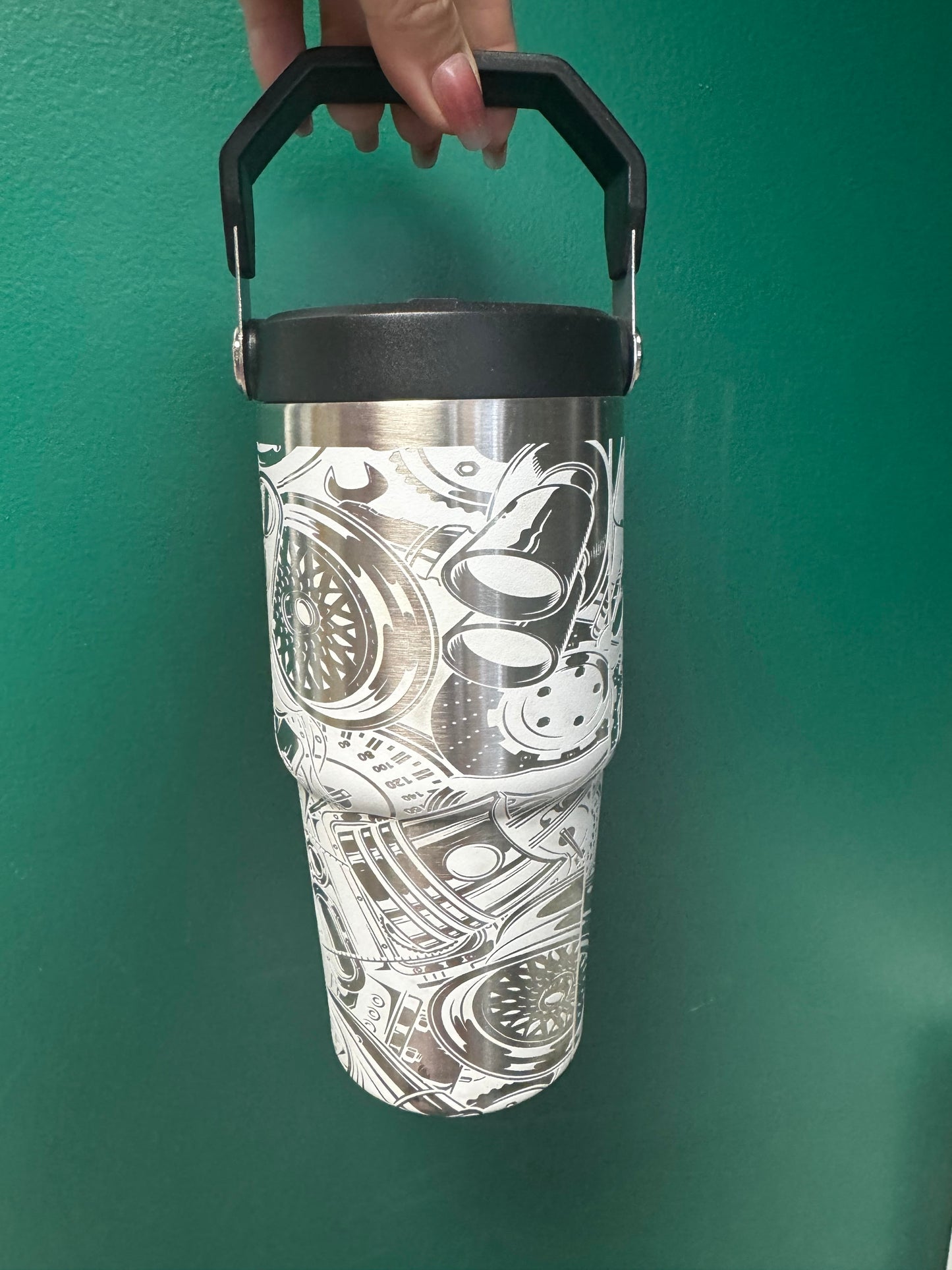 Tumbler with Top Handle 20 OZ