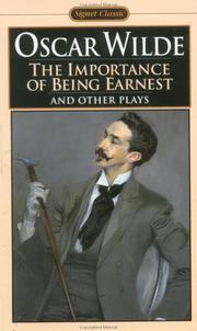 Signet Classics Importance Of Being Earnest And Other Plays