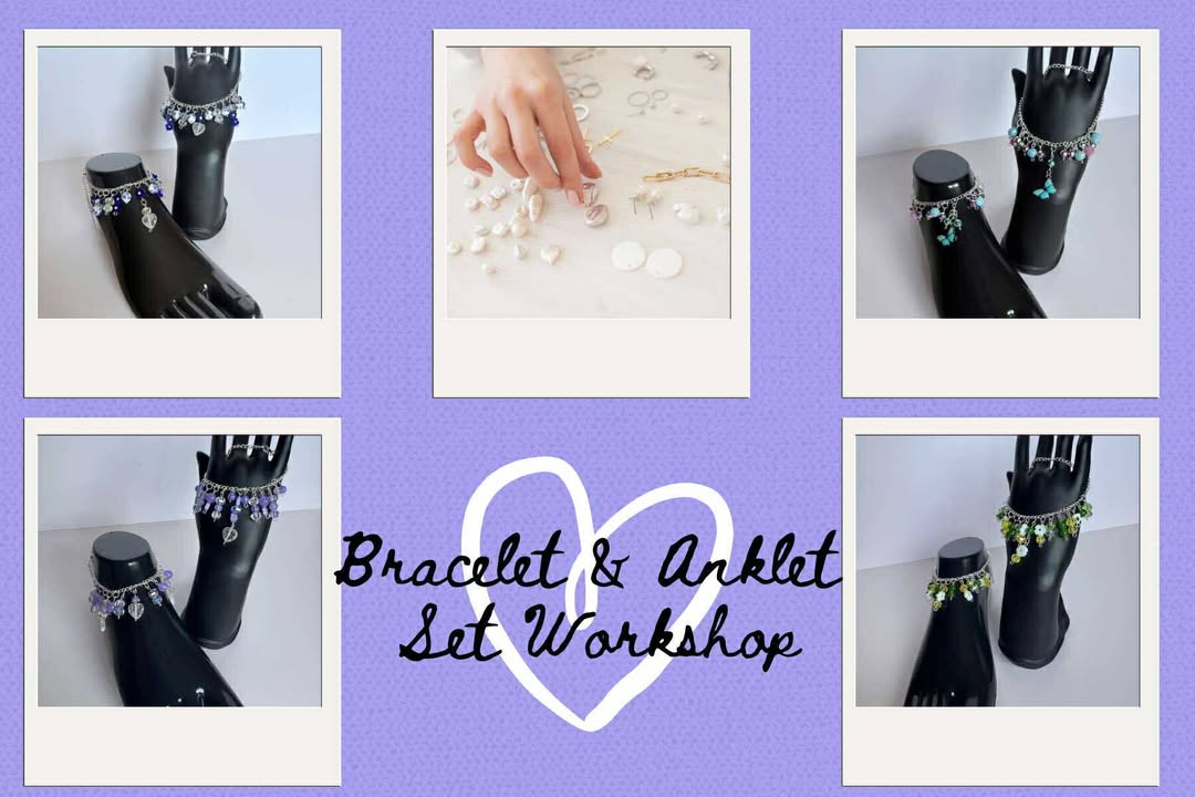 Bracelet and Anklet Workshop-July 25 7-9pm
