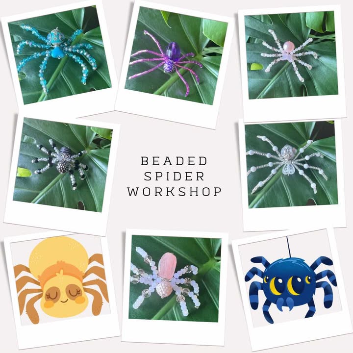 Beaded Spider Workshop-Friday Sept 26 7pm-9pm
