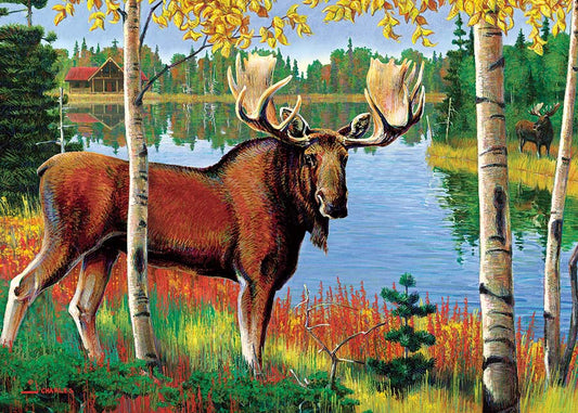 Moose 35 Piece Tray Puzzle