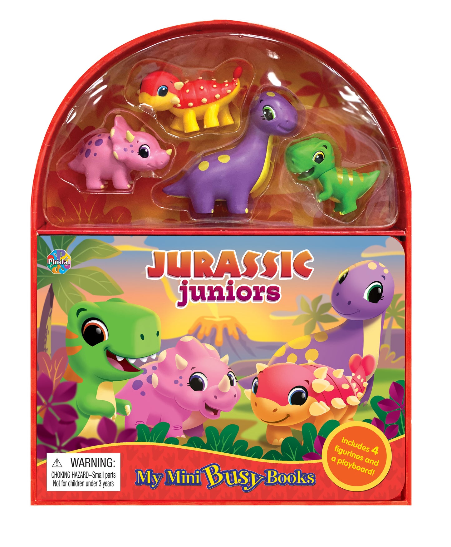 JURASSIC JUNIORS MINI BUSY BOOKS