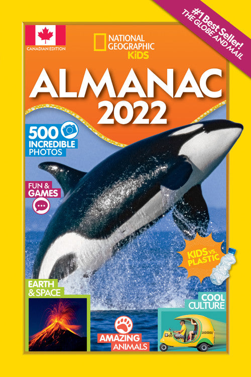 National Geographic Kids Almanac 2022, Canadian Edition