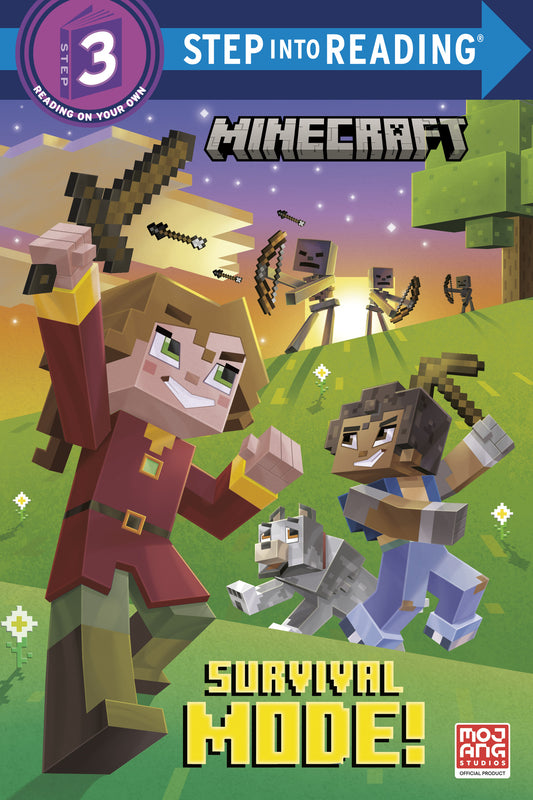 Minecraft Survival MOde Step into Reading