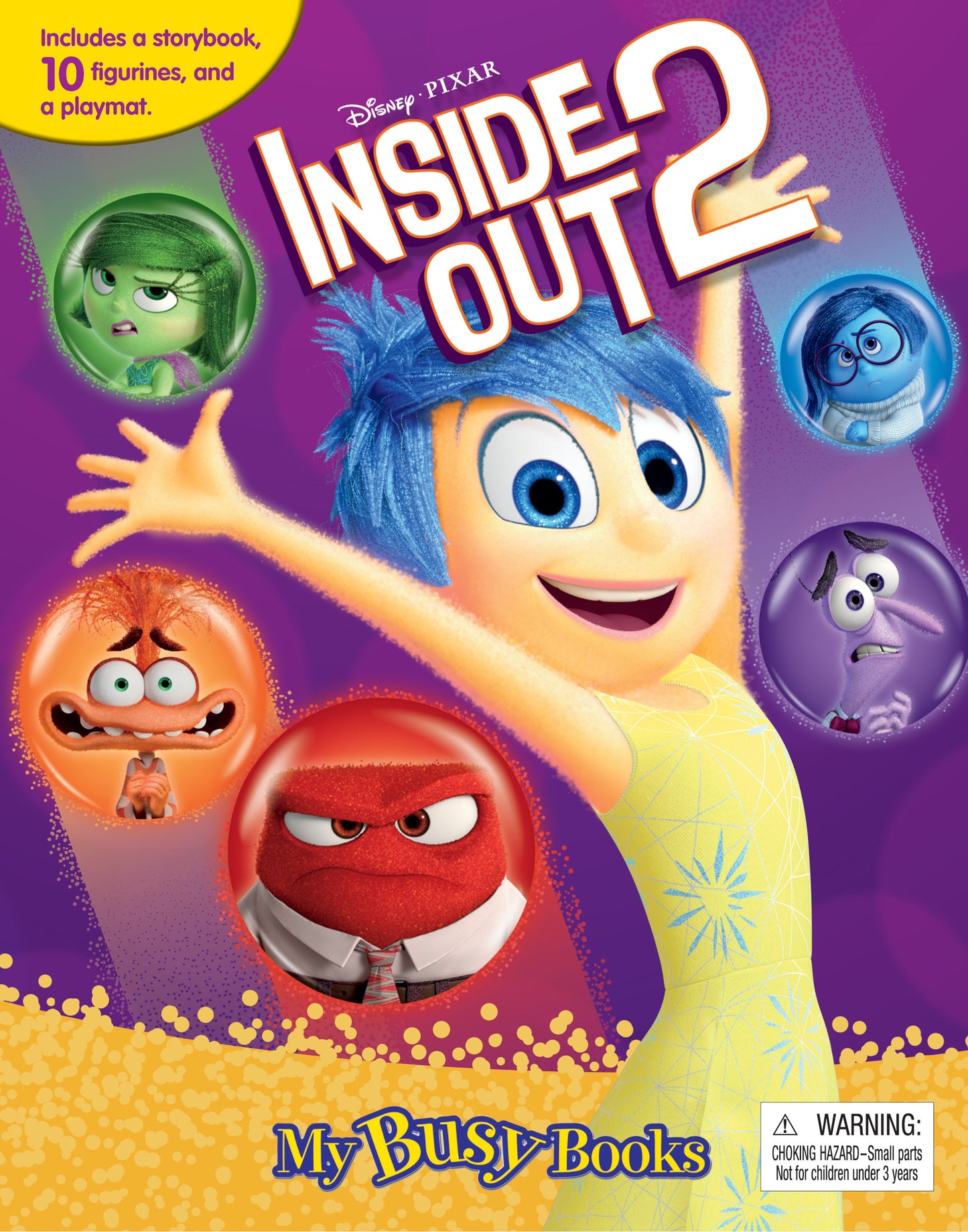 DISNEY INSIDE OUT 2 MY BUSY BOOKS