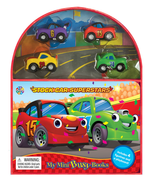 RACE CARS MINI BUSY BOOK