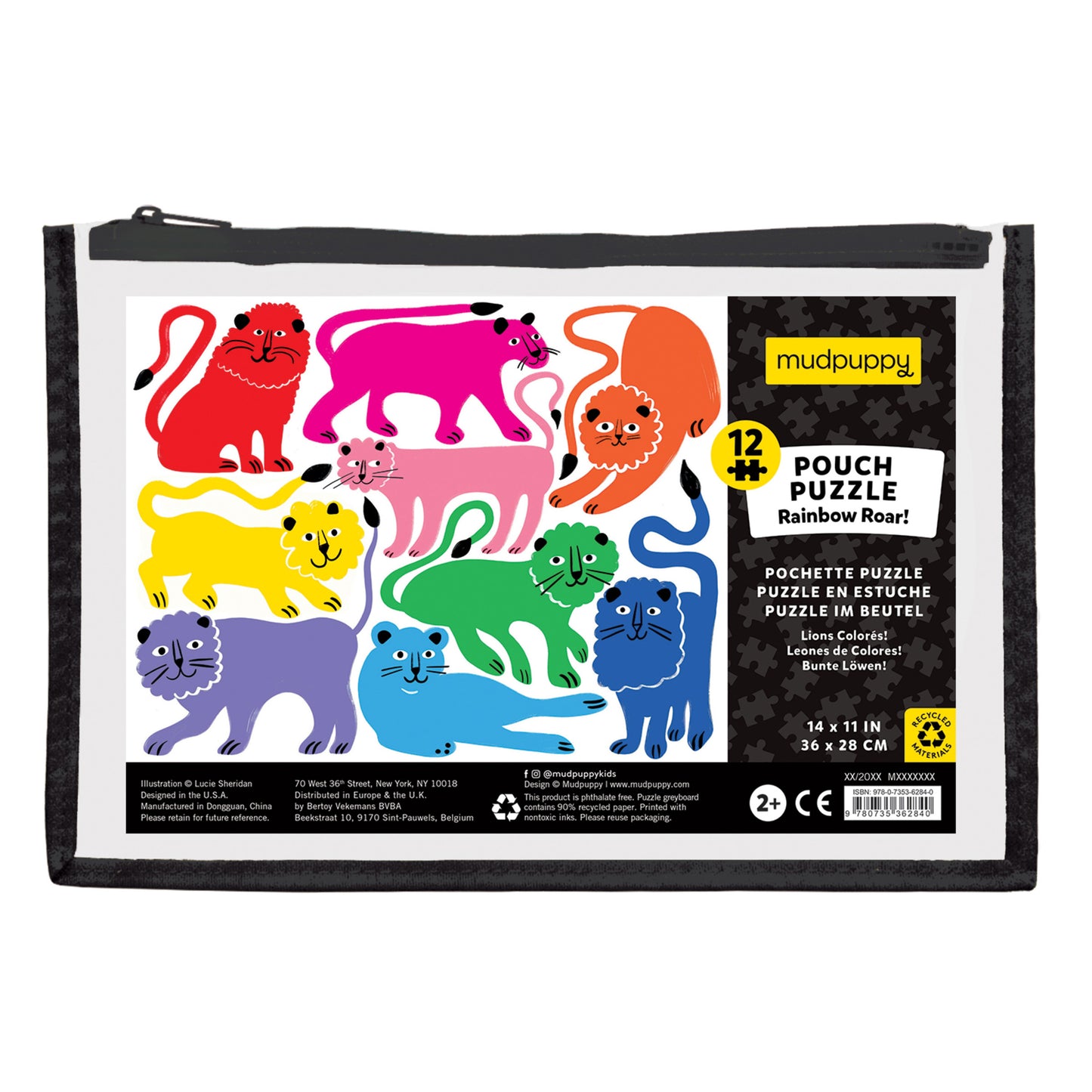 Rainbow Roar! Pouch Puzzle