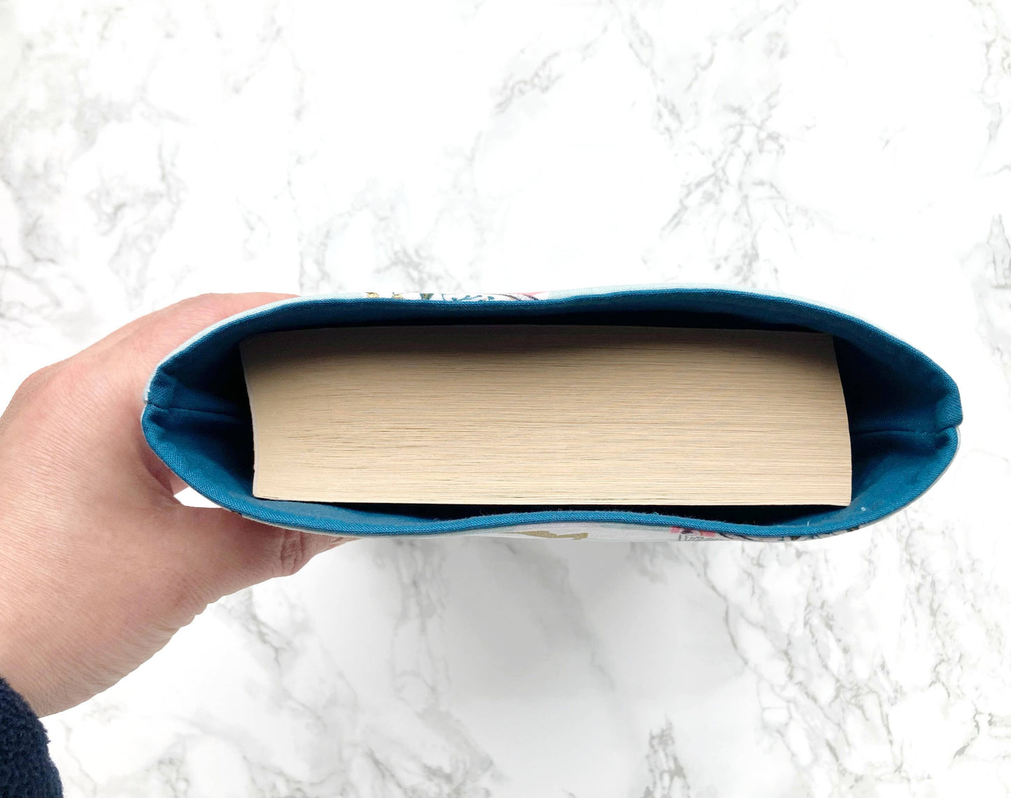 Hot air balloons - padded book sleeve, book pouch: Small