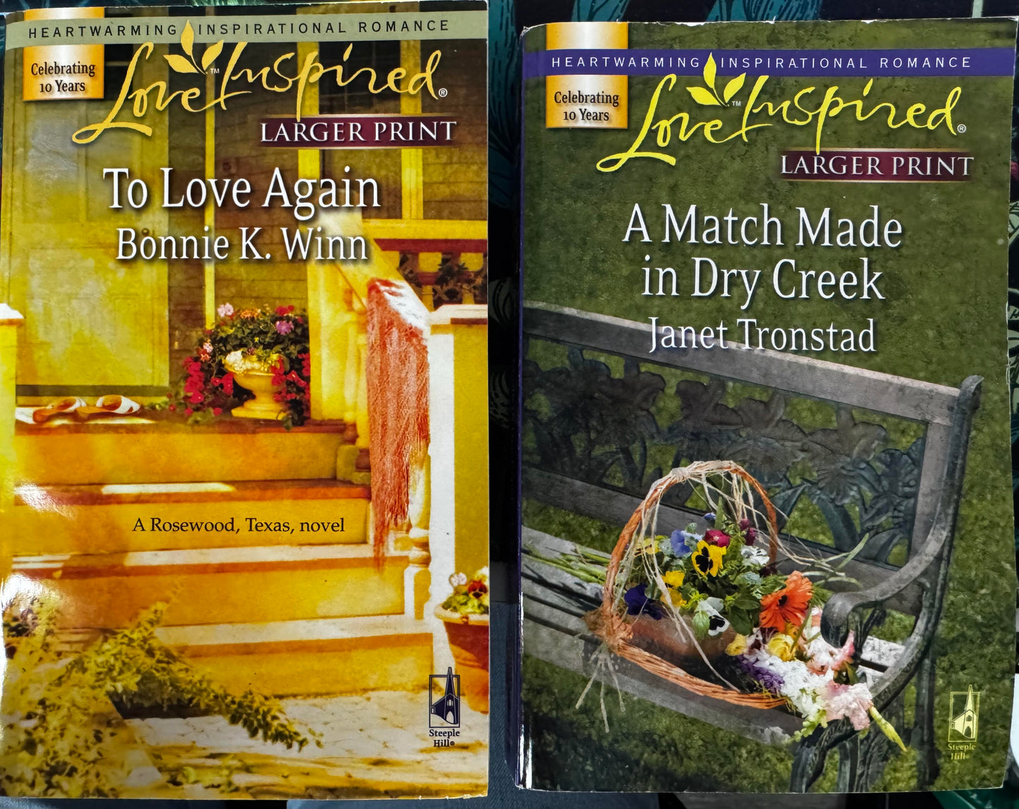 Love Inspired Larger Print Romance Books