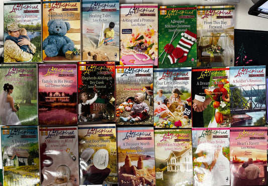 Love Inspired Large Print Romance Novels