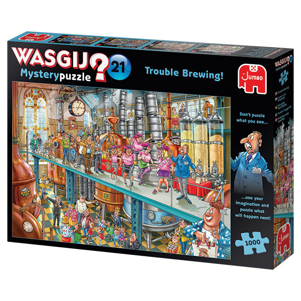 Wasgij 1000 Trouble Brewing