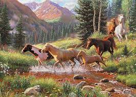 Horse Stream (tray)