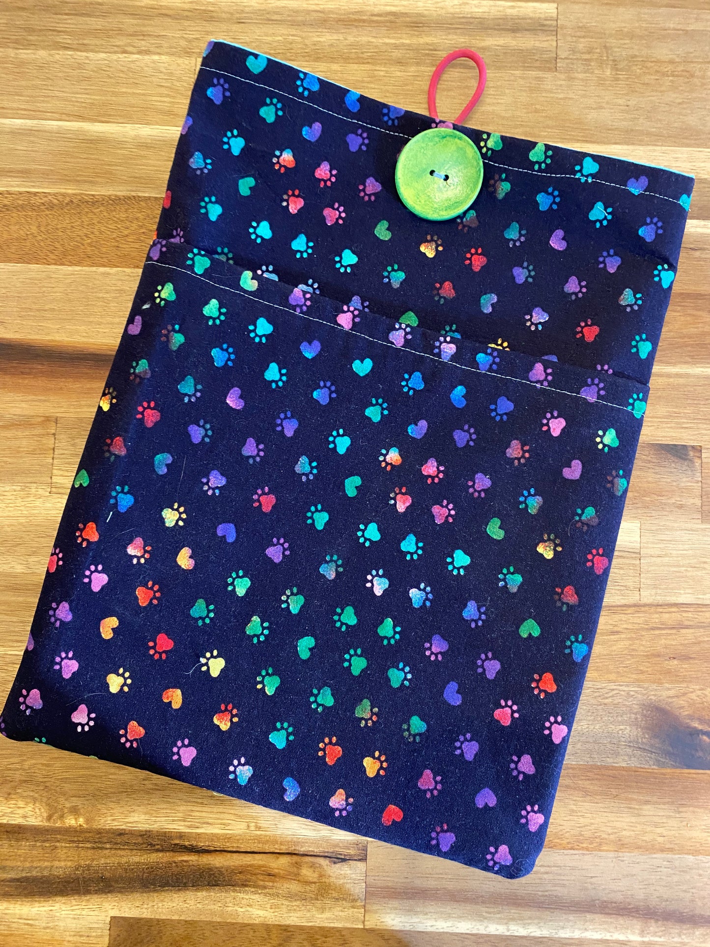 Paw print Book Sleeve