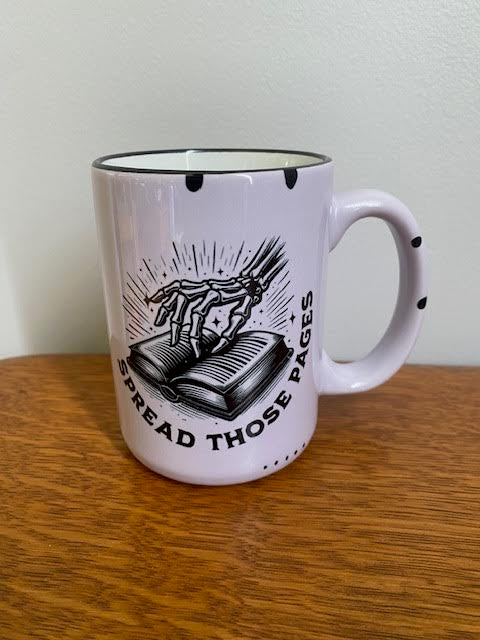 spread those pages mug