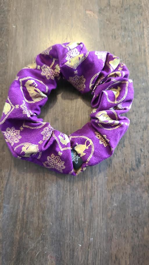 Purple Aladdin- Scrunchie