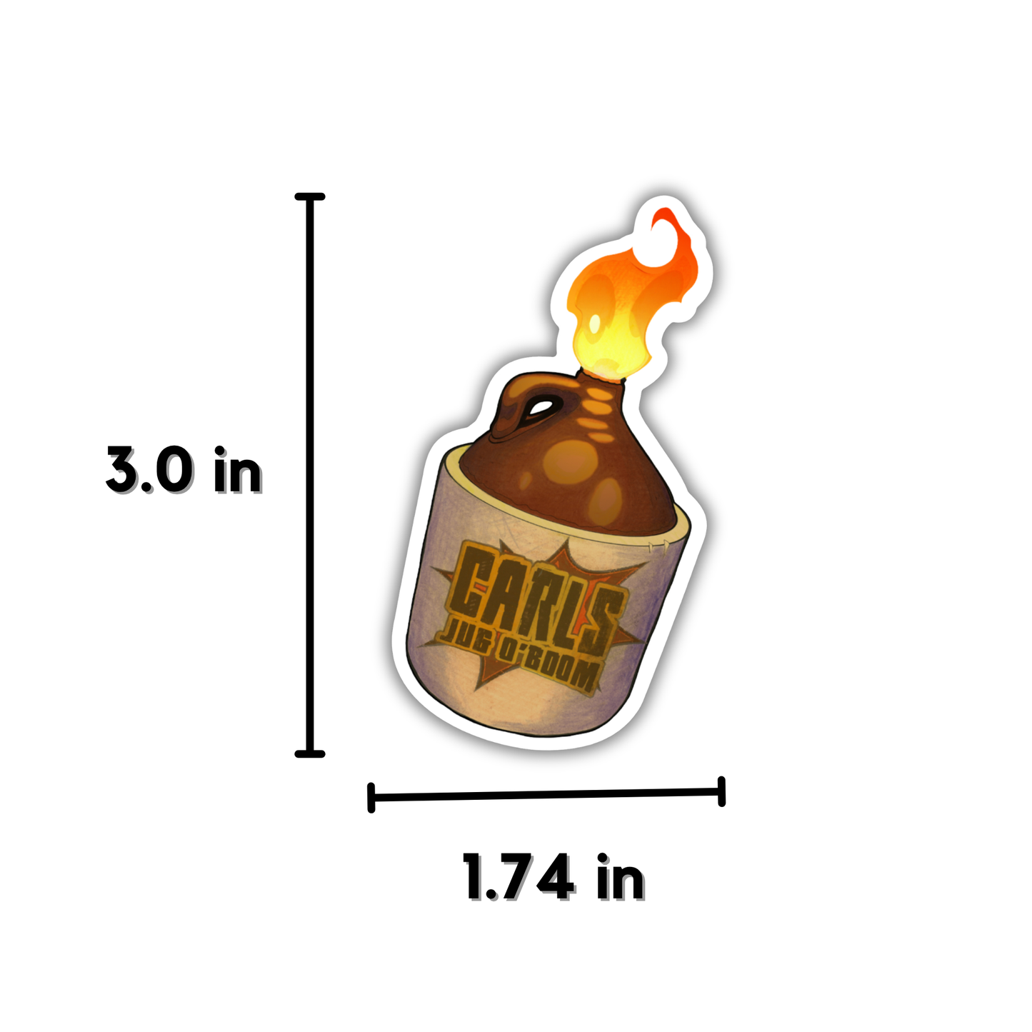 Carl’s Jug ‘O Boom Sticker | Dungeon Crawler Carl