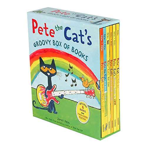 Pete the Cat's Groovy Box Of Books