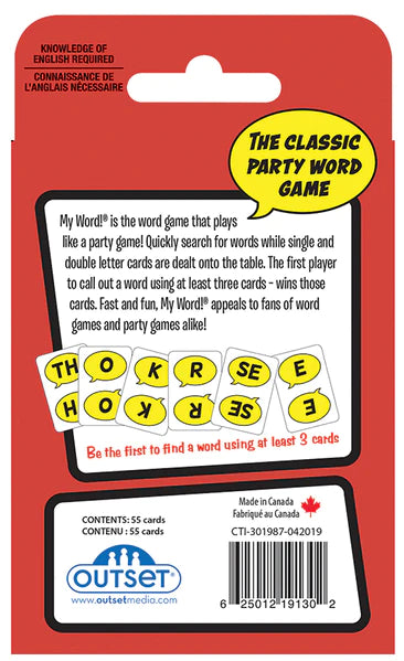 My Word! Card Game