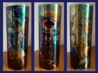 Stainless Owl 20 oz Tumbler