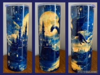 Dragon and Castle 20 oz Tumbler