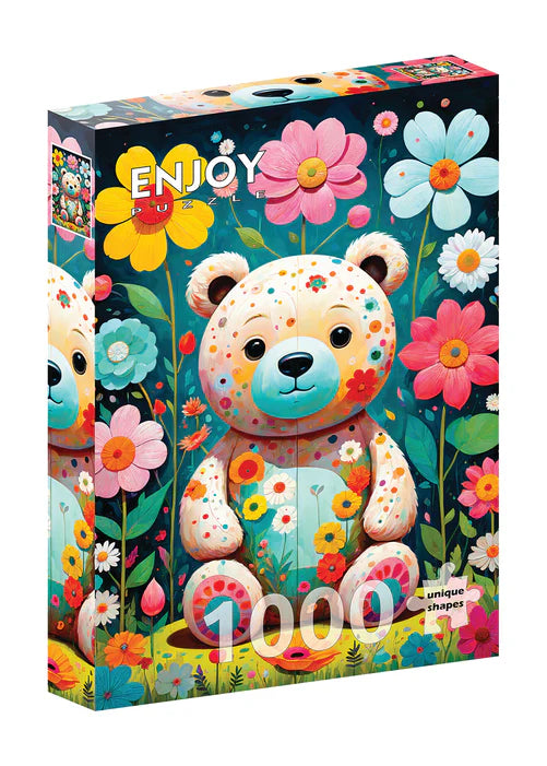 1000 Flower Teddy Bear