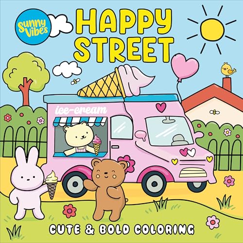 Happy Street Coloring Book