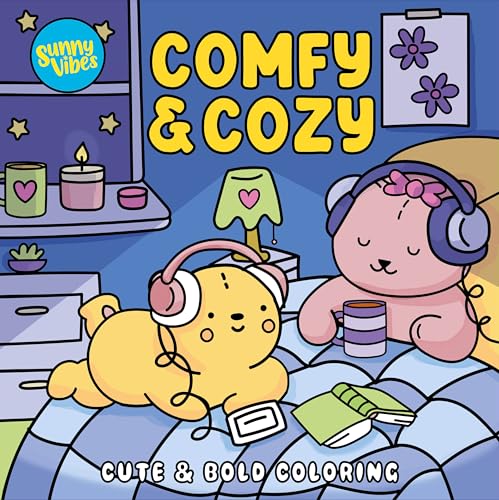Comfy & Cozy Coloring Book