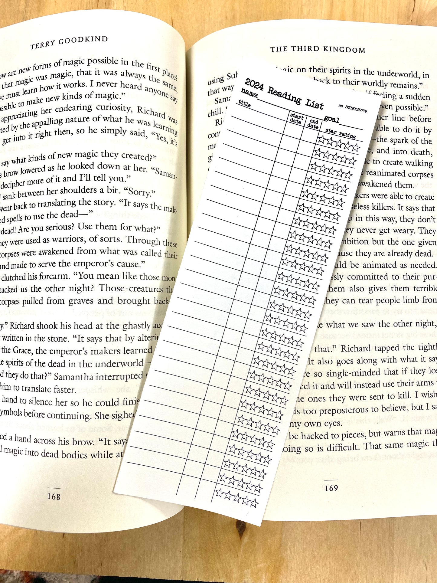 Reading List bookmark