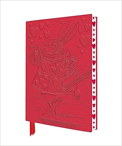 Alice in Wonderland: White Rabbit Artisan Art Notebook (Flame Tree Journals)