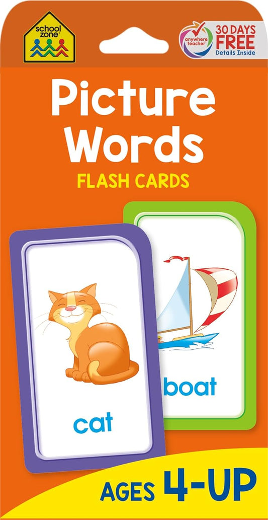 Picture Words Flash Cards