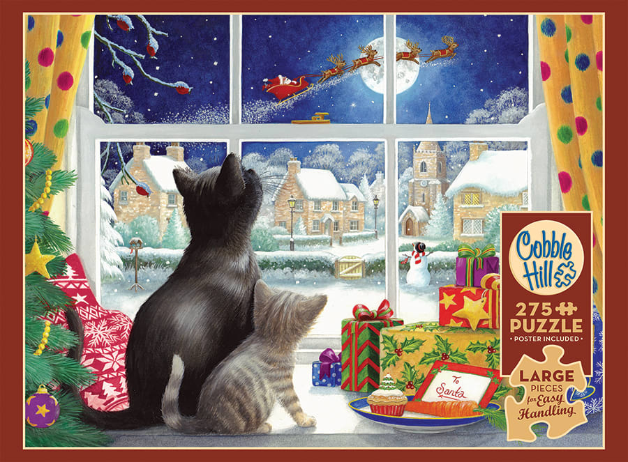 Waiting for St Nick 275 piece puzzle