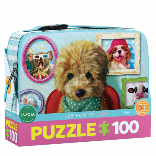 DINNER TIME BY HEFFERNAN PUZZLE IN A LUNCH BOX