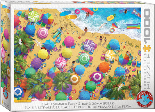 Eurographics 1000 Piece Beach Summer Fun Puzzle