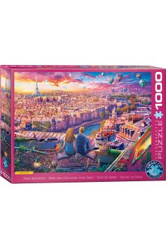 1000 pcs - Paris Rooftop