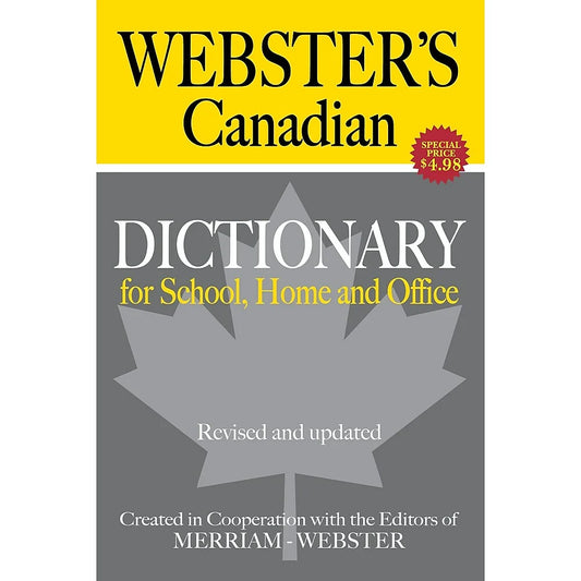 Webster's Canadian Dictionary for School, Home and Office