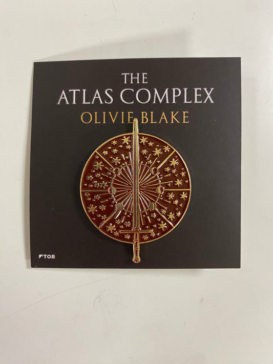The Atlas Complex Enamel Pin 2"