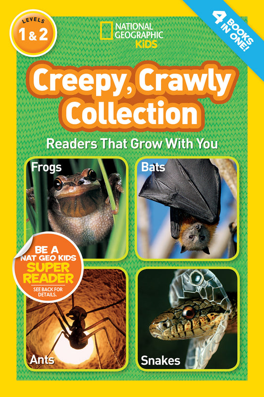 Creepy, Crawly Collection (National Geographic Kids Readers, Levels 1 & 2)