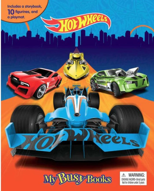 MATTEL HOT WHEELS MY BUSY BOOK