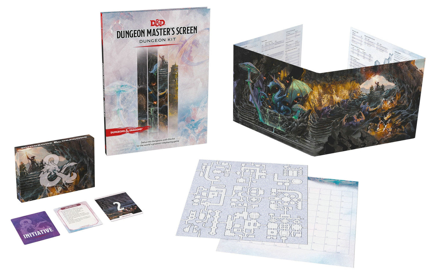 D&amp;D Dungeon Masters Screen: Dungeon Kit (Dungeons &amp; Dragons DM Accessories)
