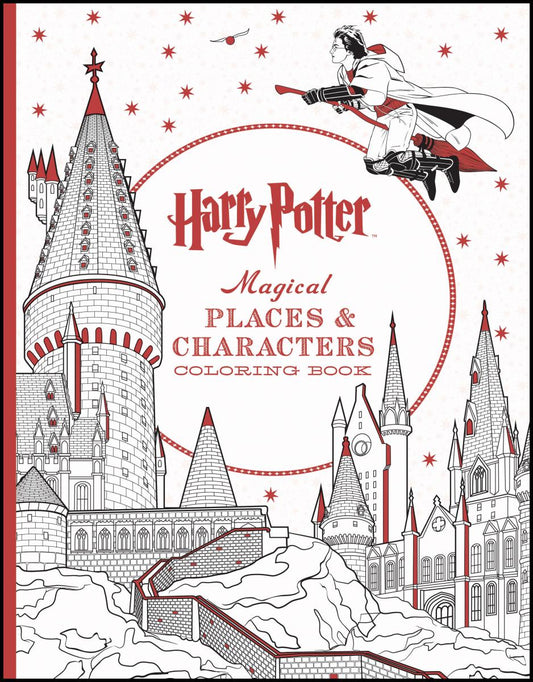 Harry Potter Magical Places &amp; Characters Coloring Book