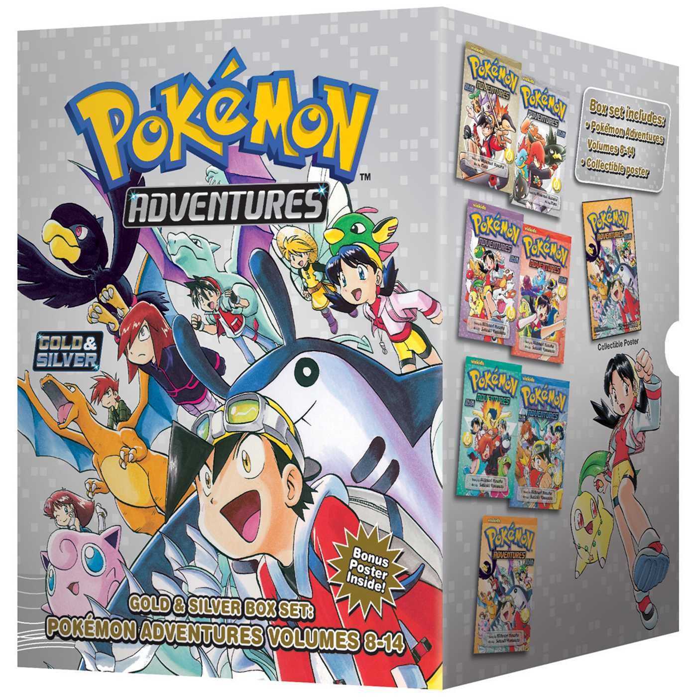 Pokémon Adventures Gold &amp; Silver Box Set (Set Includes Vols. 8-14)