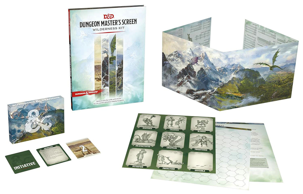 Dungeons &amp; Dragons Dungeon Master's Screen Wilderness Kit (D&amp;D Accessories)