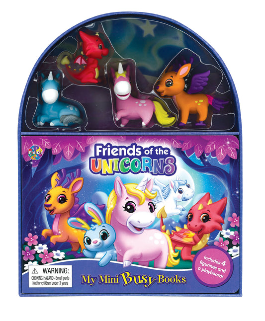 UNICORNS 2 MINI BUSY BOOK