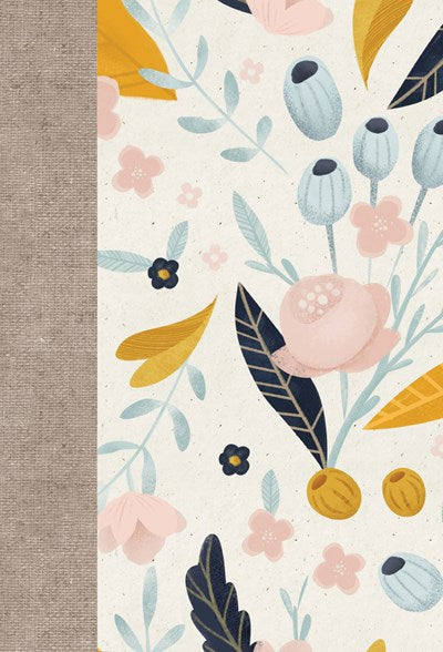 ESV Large Print Compact Bible (Spring Bloom Design)