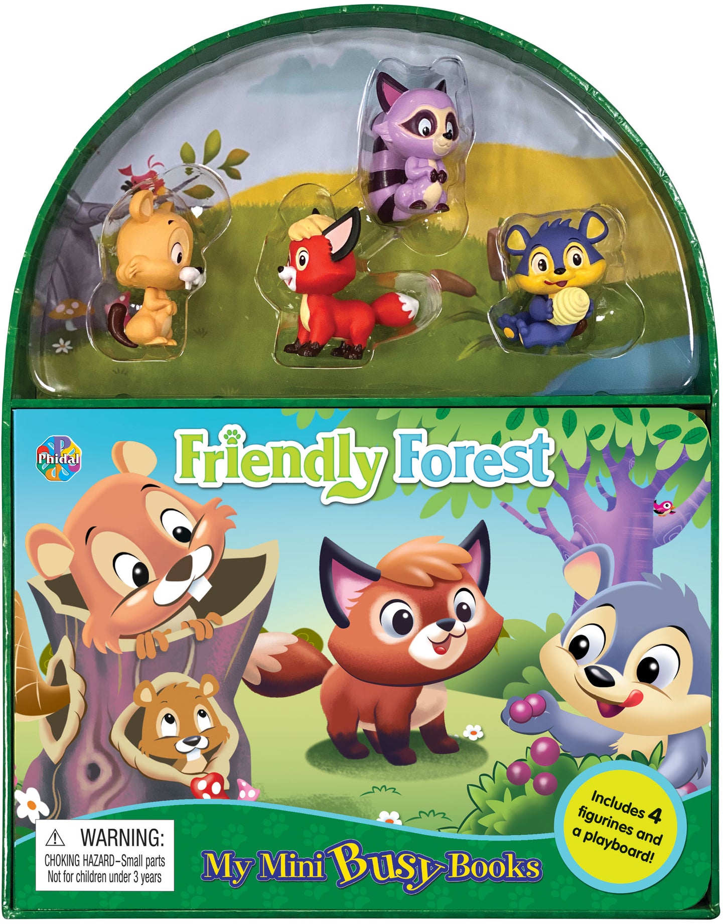 FRIENDLY FOREST MINI BUSY BOOKS