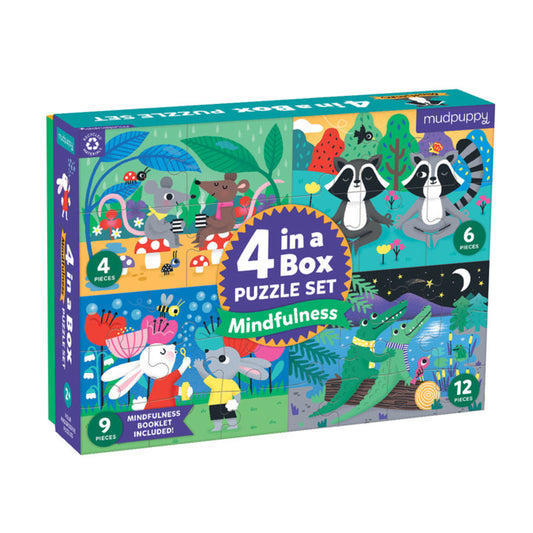 Mindful 4-in-a-Box Puzzle Set